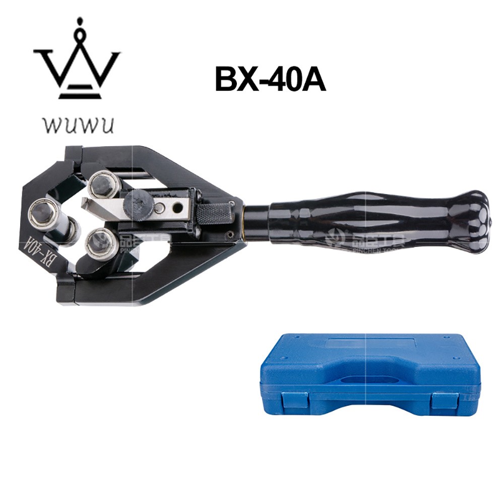 BX-40A/B Multifunctional Manual Wire Stripper Cutter for 11KV Dia 20-40MM Cable
