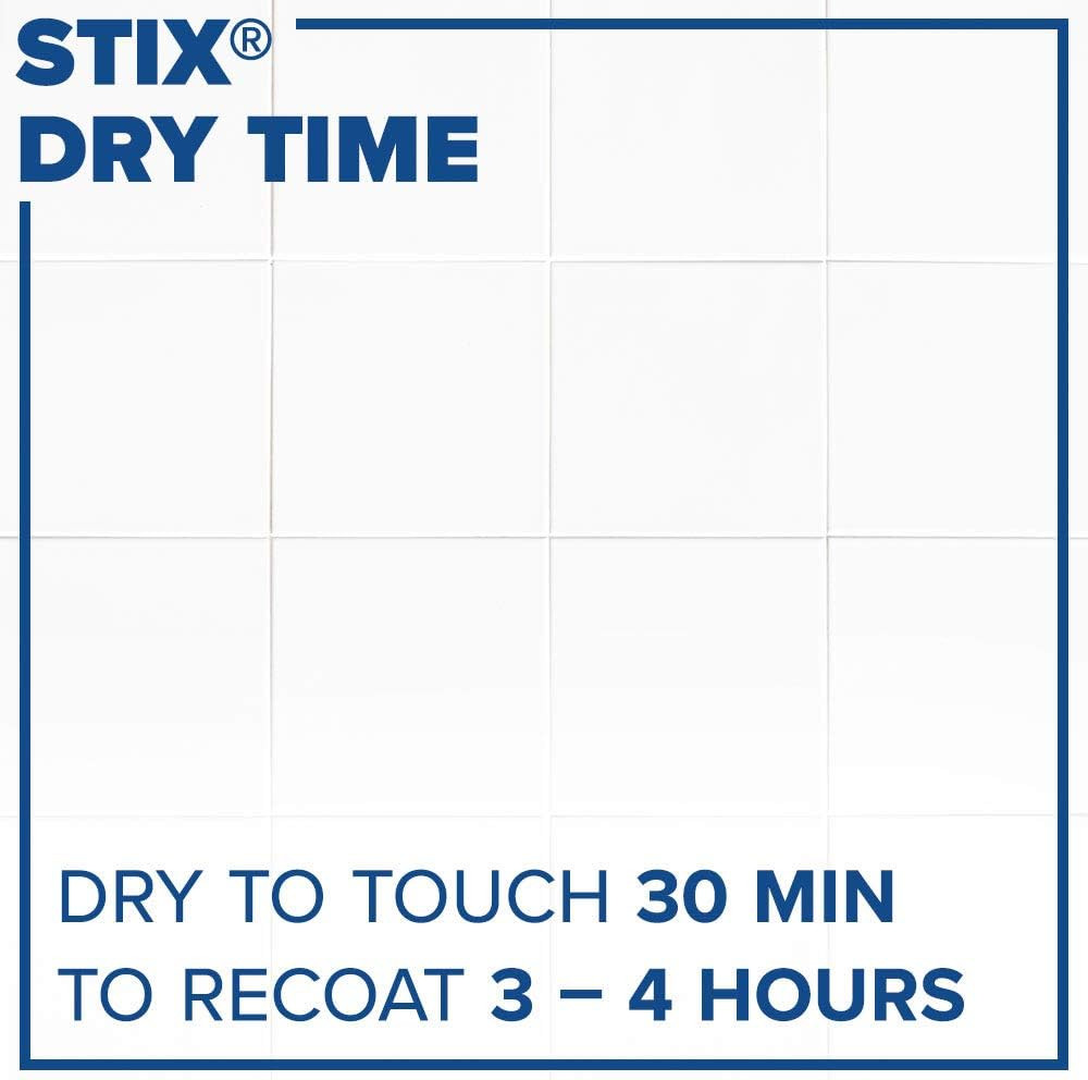 SXA11009A-01 Stix Acrylic Waterborne Bonding Primer, 1 Gallon, White