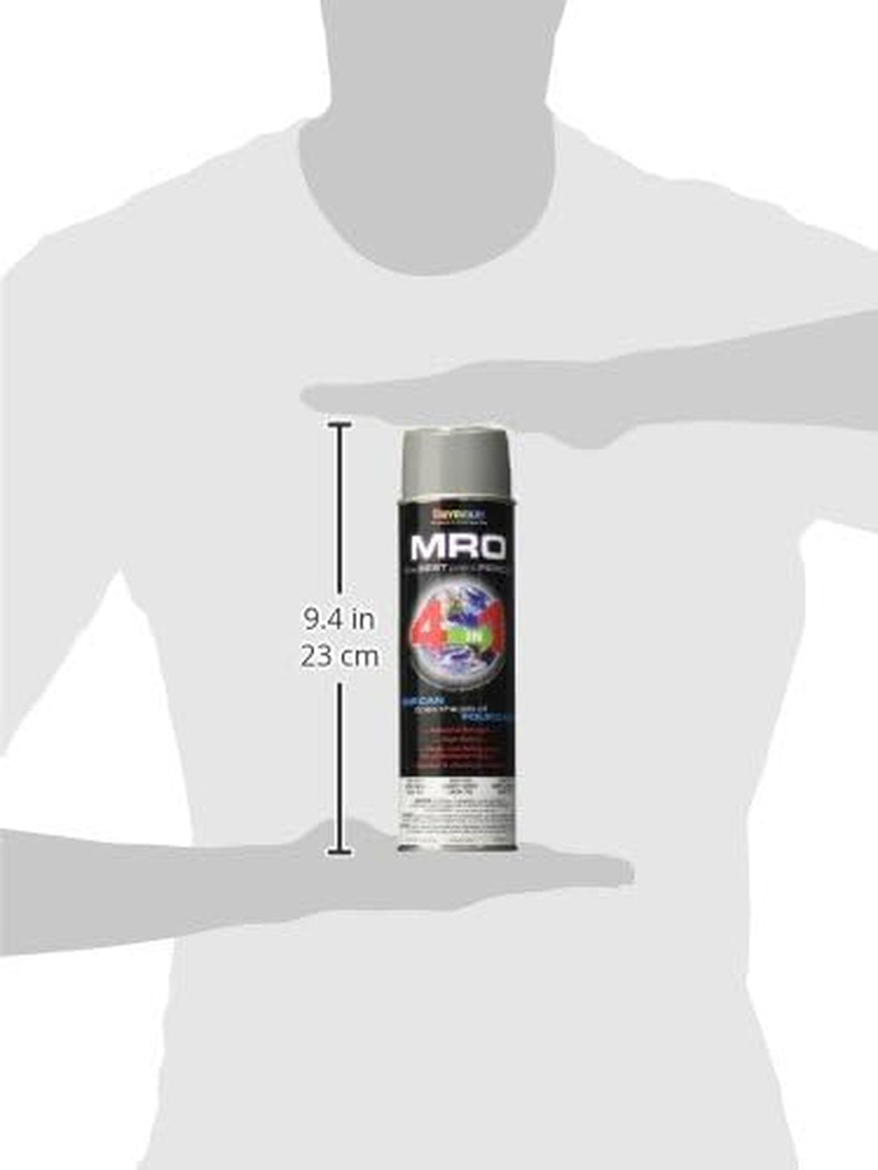 620-1418 Industrial MRO High Solids Spray Paint, Light Machinery Gray 16 Ounc…