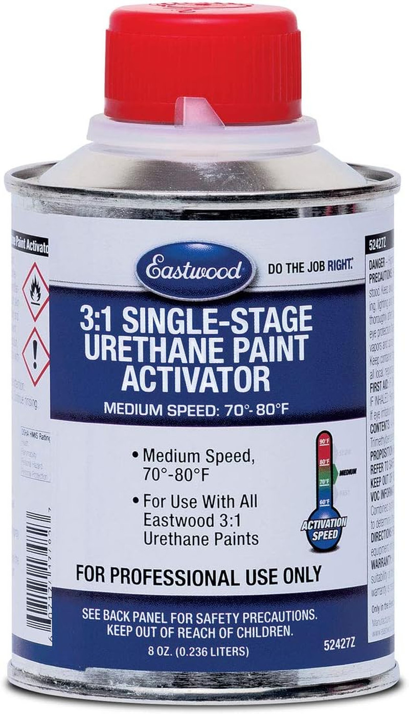 3:1 Single Stage Medium Speed Acrylic Urethane Topcoat Activator 8Oz 30 SQ FT