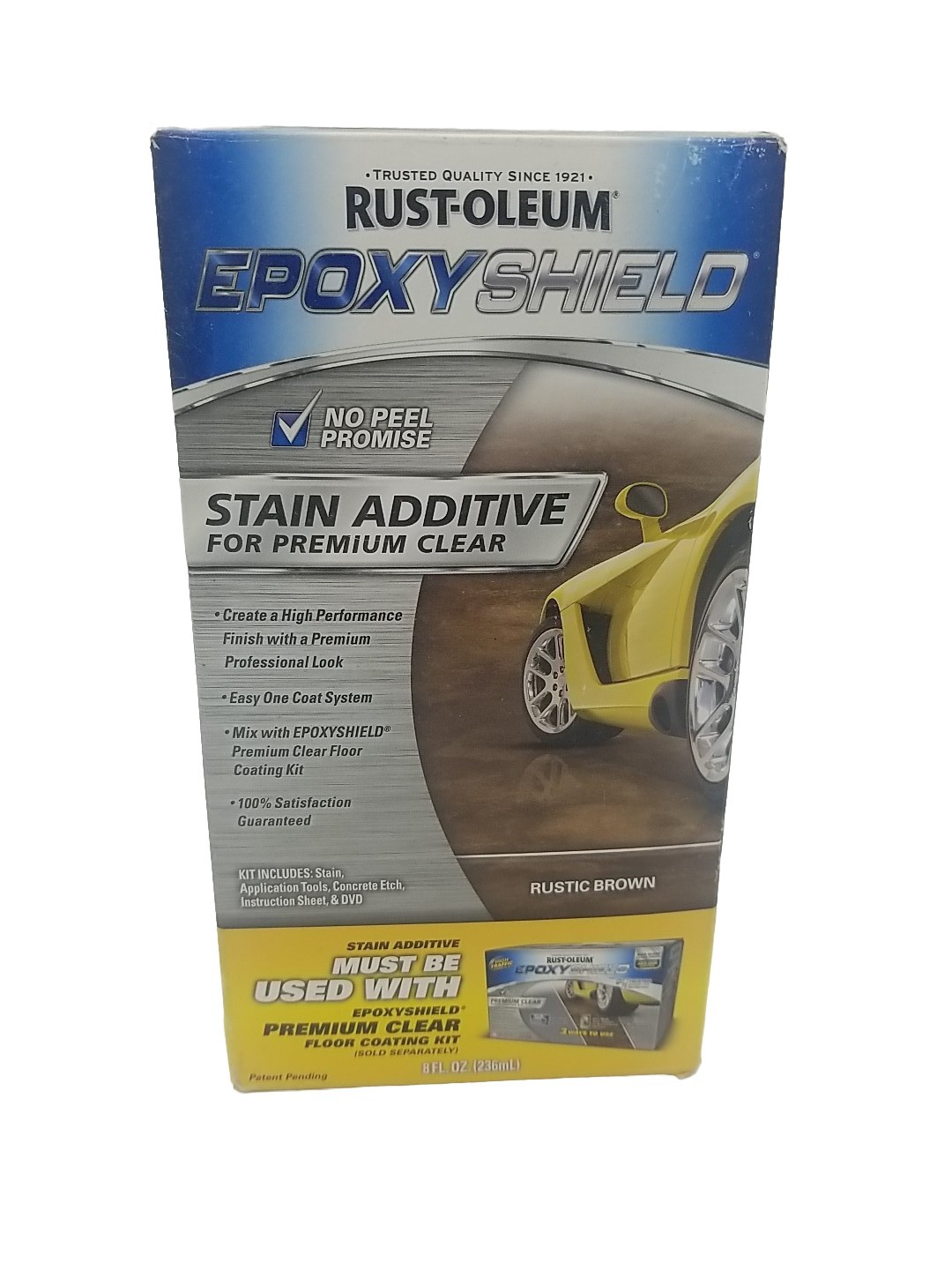 Rust-Oleum Epoxy Shield Stain Additive, Rustic Brown, 8 fl. oz.