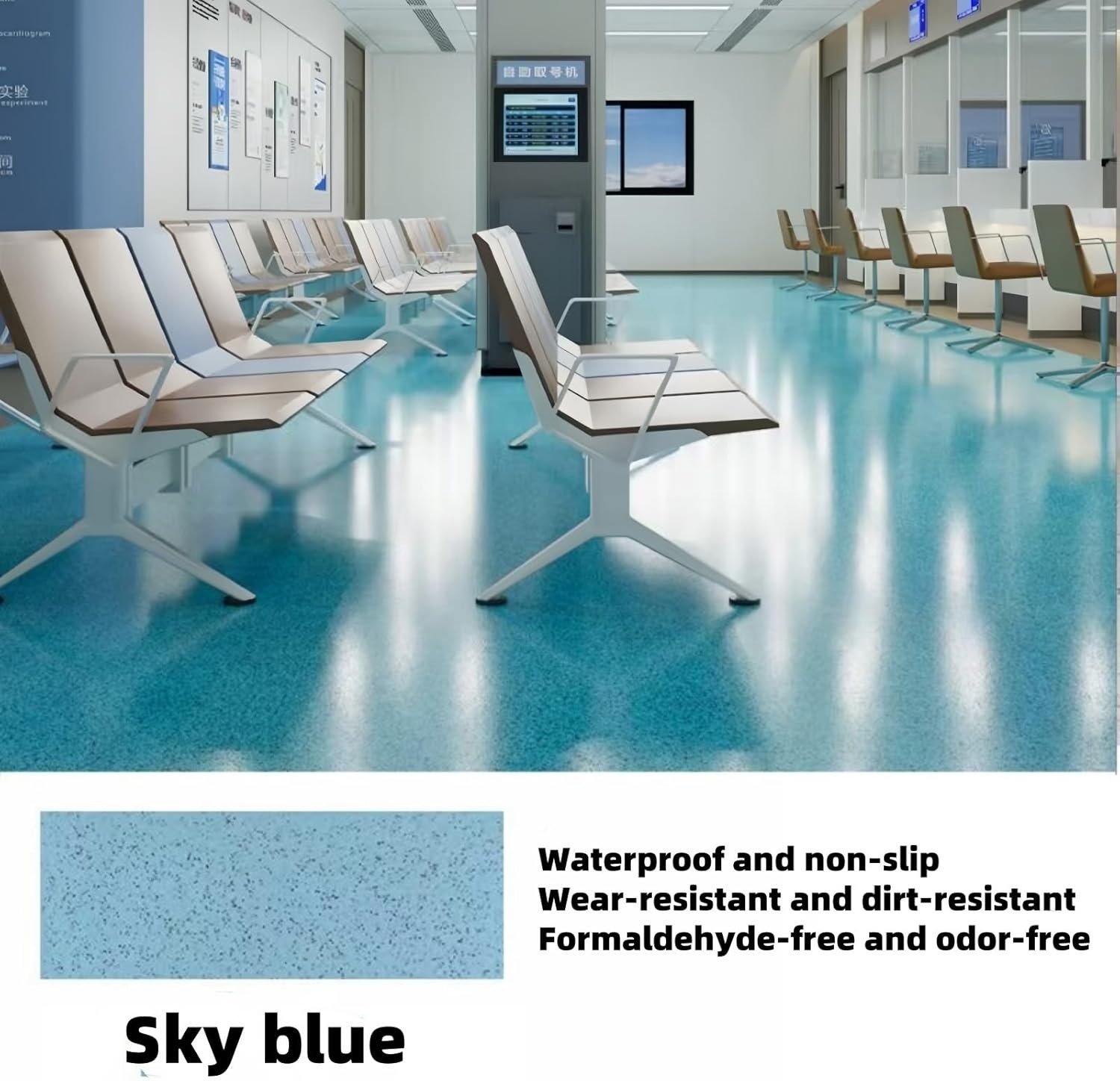 Epoxy Colored Sand Floor Paint, Epoxy Floor Paint High Gloss Marble Effect