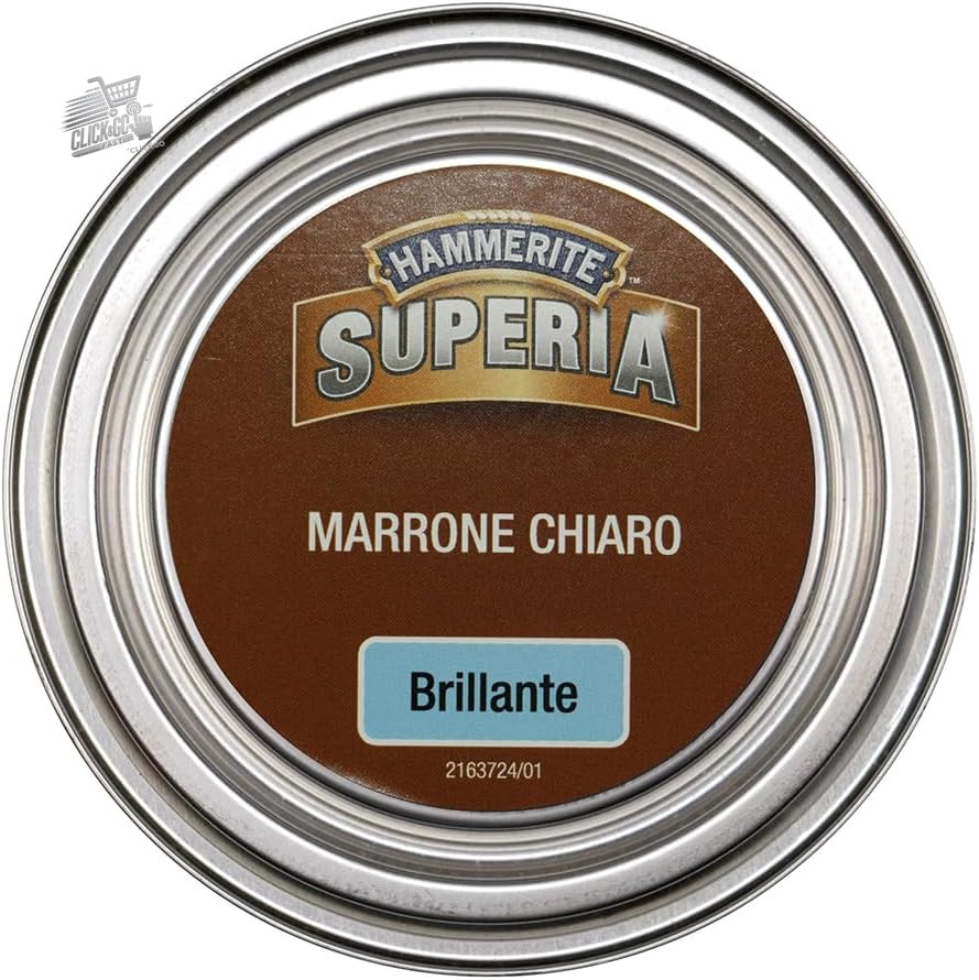 Superia Anti-Rust Metal Enamel Interior And Exterior, Glossy Light Brown,