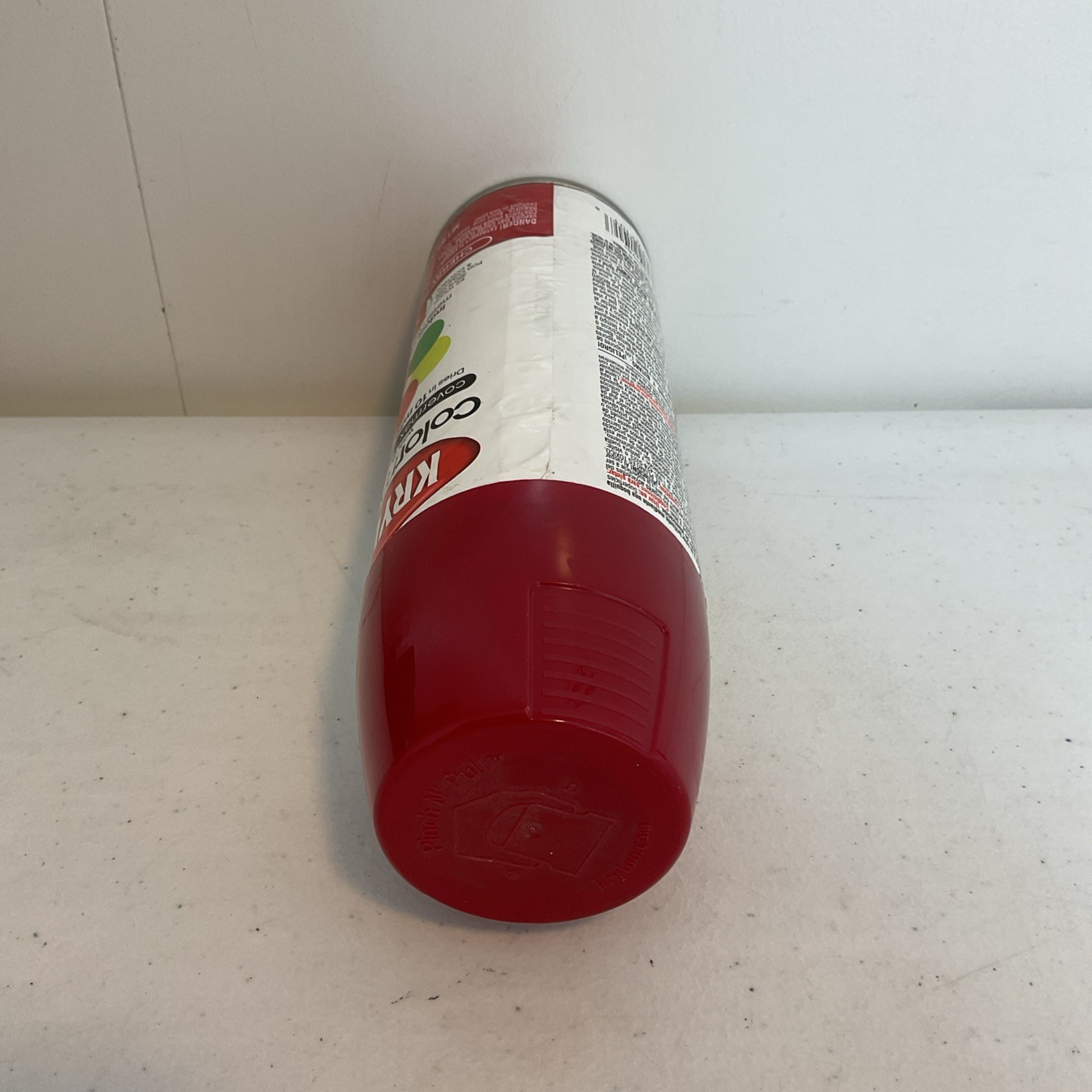 2013 Krylon ColorMaster Cherry Red Gloss Acrylic Enamel spray paint 12 oz metal