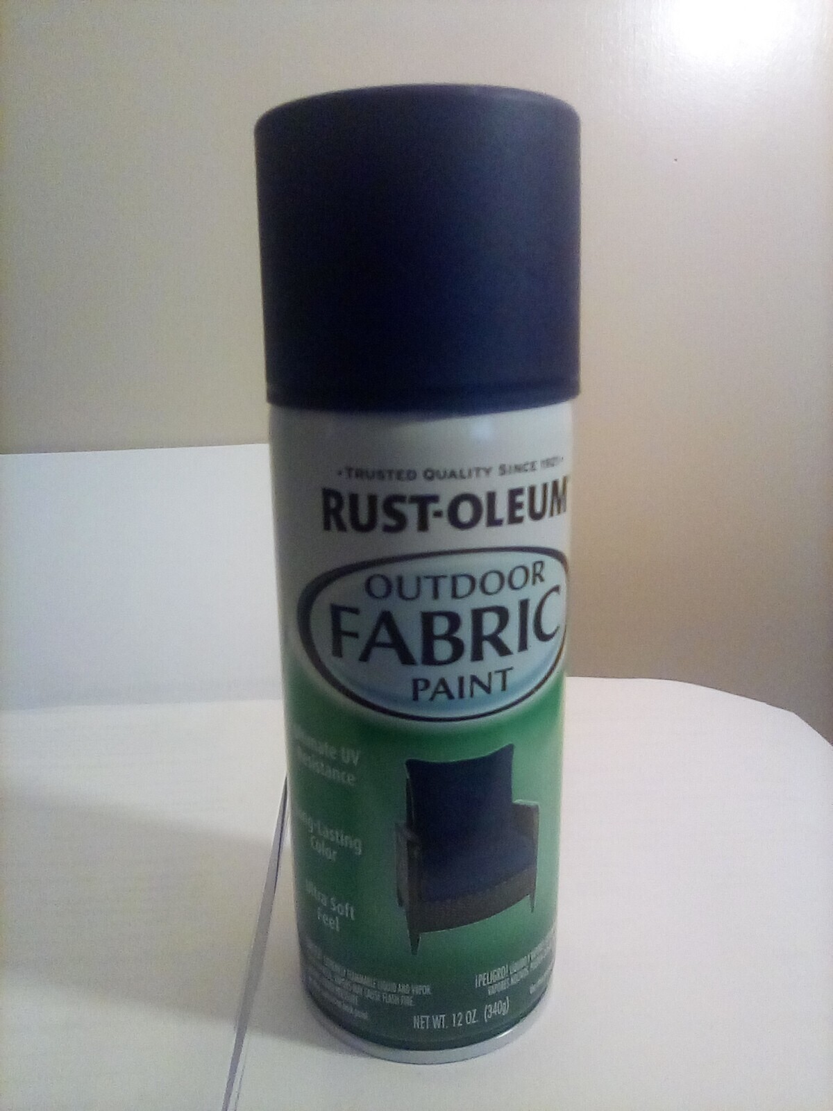1 Can Rustoleum Outdoor Fabric Spray Paint 12 Oz NAVY BLUE FREE SHIPPING