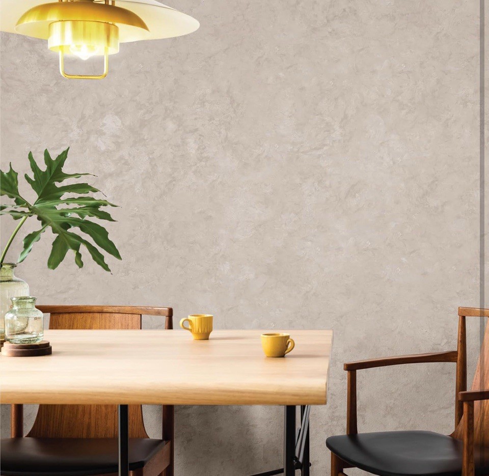 SUZUKA Strato Texture Paint CEMENT TEXTURE SCT-302 NATURAL GRAY WALL FINISH