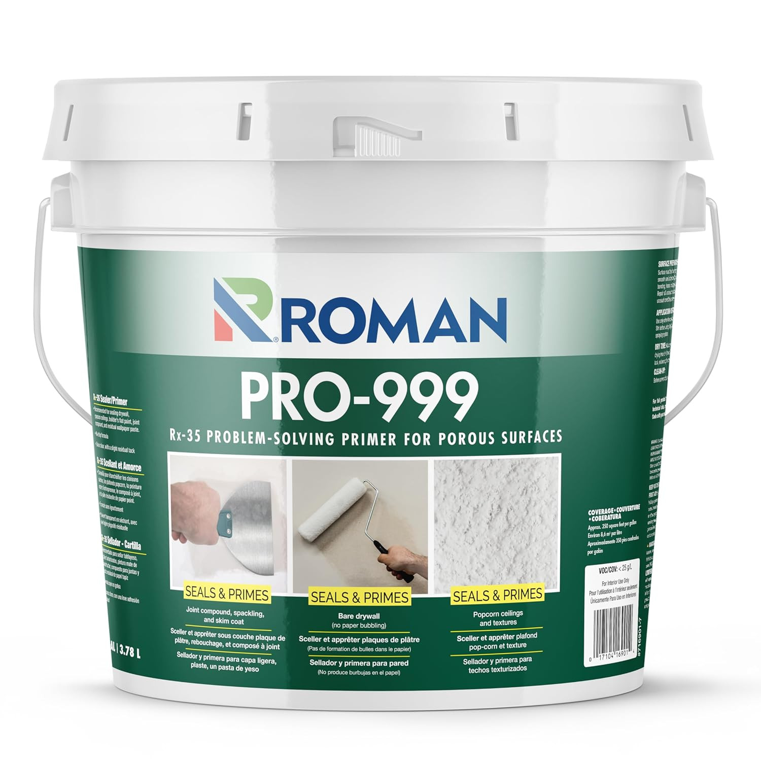 PRO-999 Rx-35 Wallpaper Primer and Sealer – Bonding Primer for Wallcoverings and