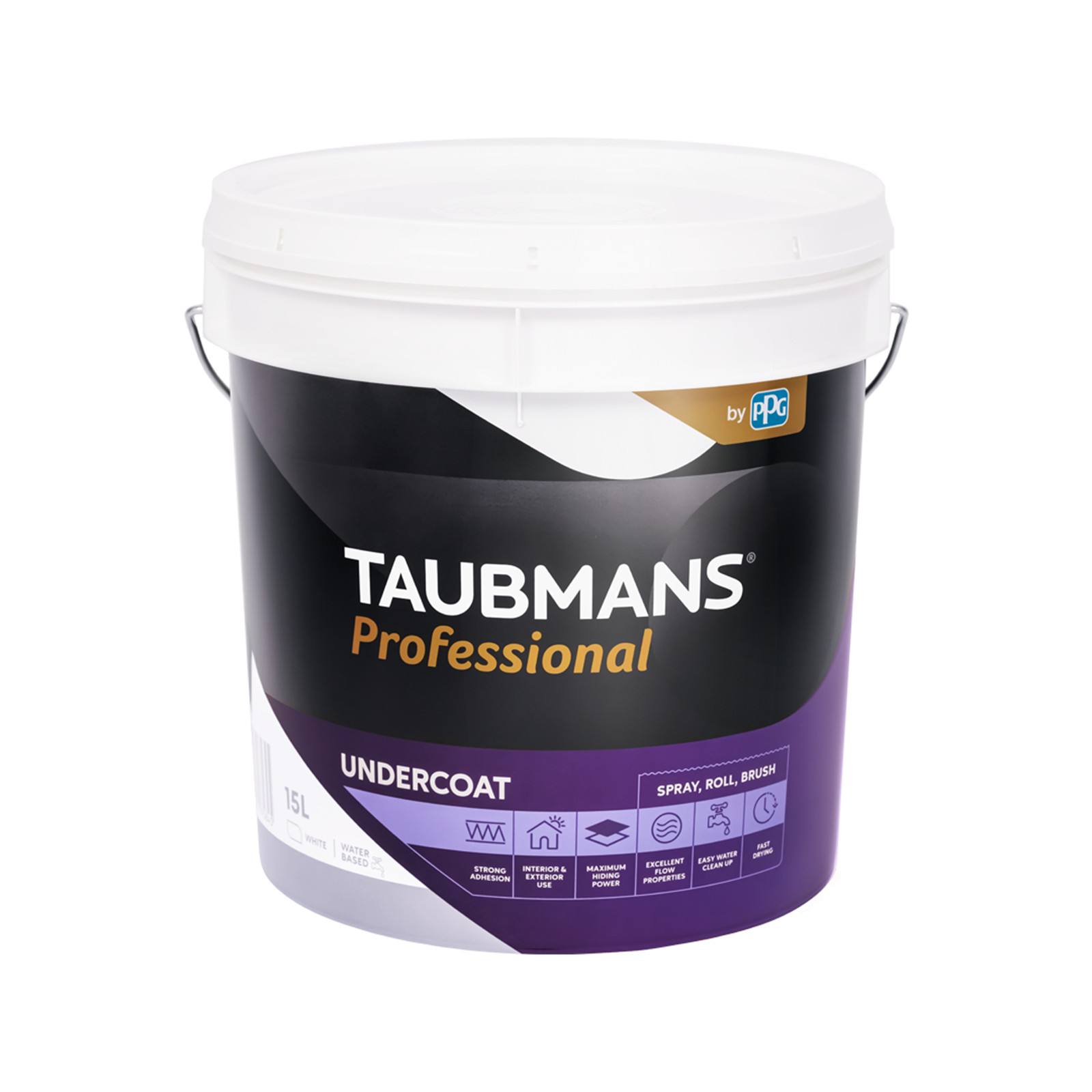 Taubmans Professional 15L White Water Based Undercoat Paint