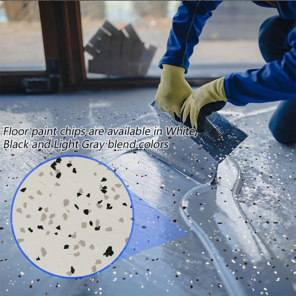 1LB Epoxy Floor Flakes Blend Decorative Color Chips Garage Paint Flakes