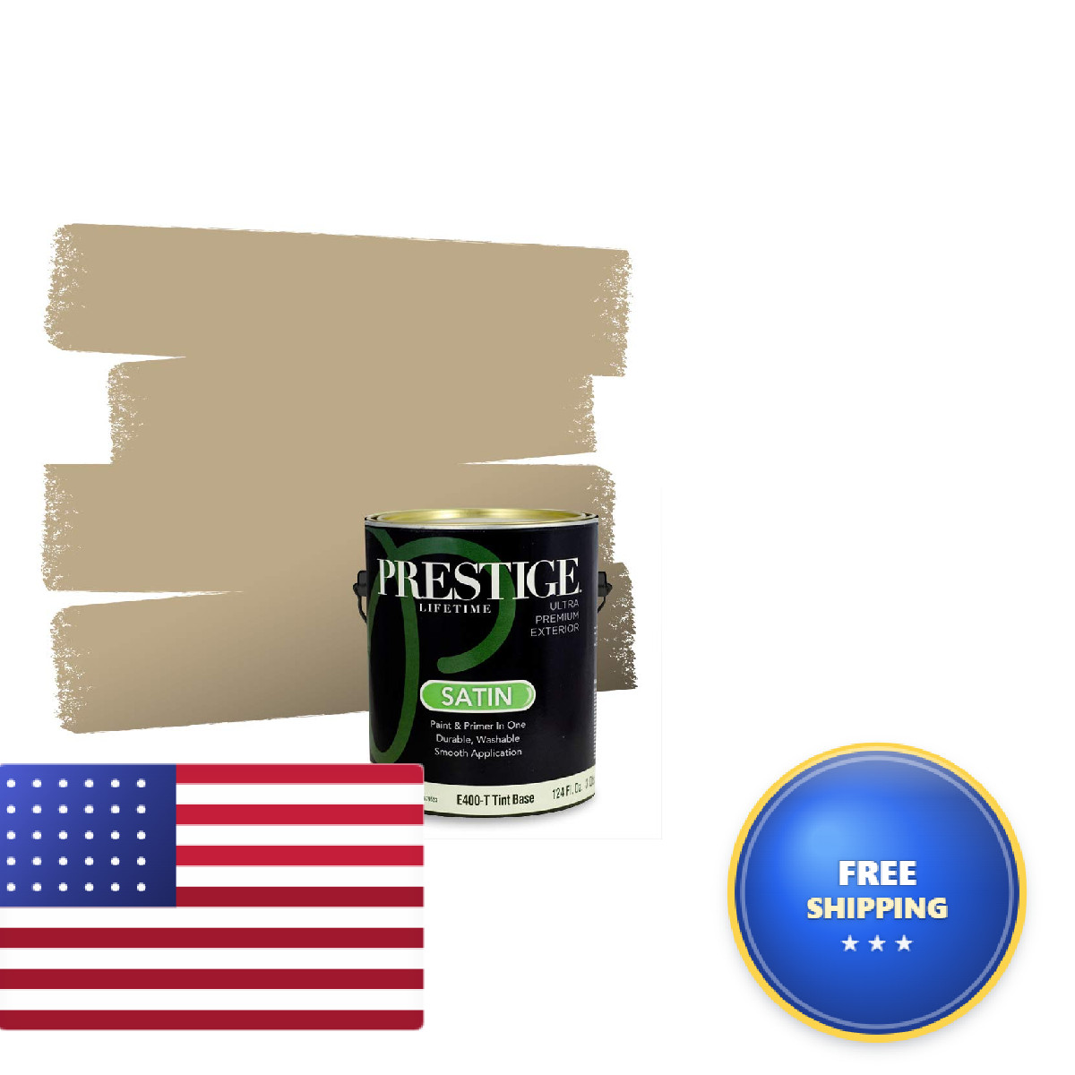 Prestige Paints Exterior Paint And Premiumr In One 1-Gallon Satin Comparable