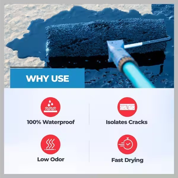 Lanco Aqua-Proof 1 Gal. Waterproofing Roof Primer esidential, RV and mobile home