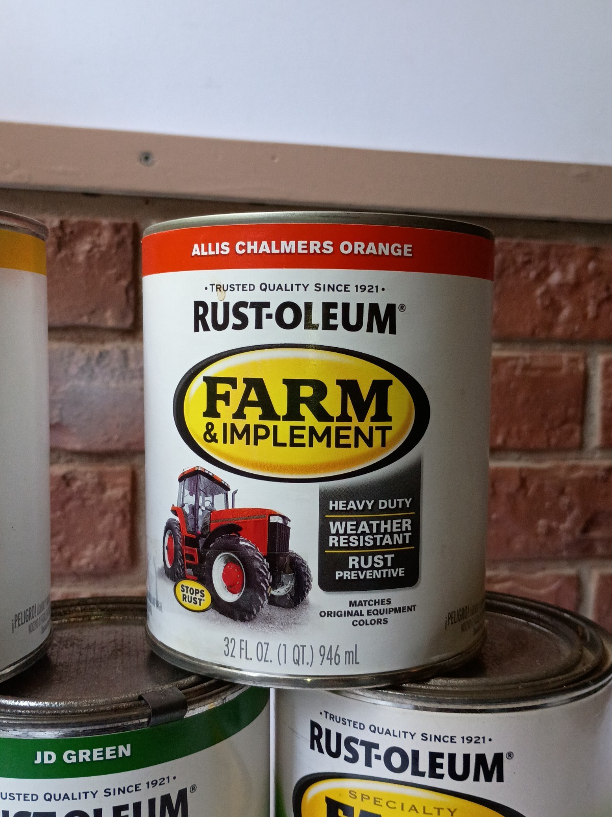 Rust-Oleum® Farm & Implement Enamel Paint – 1 qt. (Choose your color)