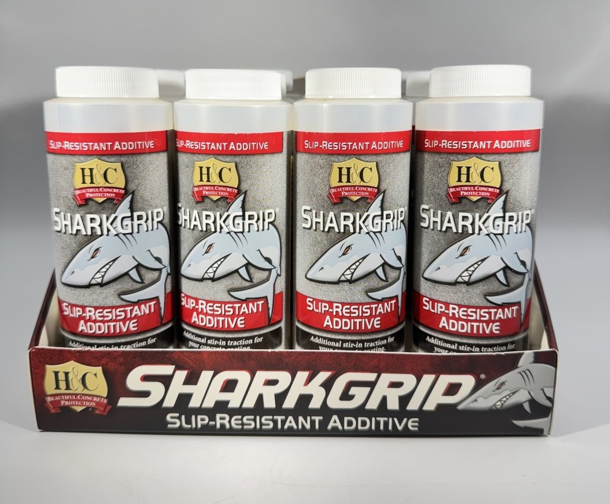 H&C Sharkgrip Slip-Resistant Additive Case 12 Bottles Concrete Epoxy Floor Co…