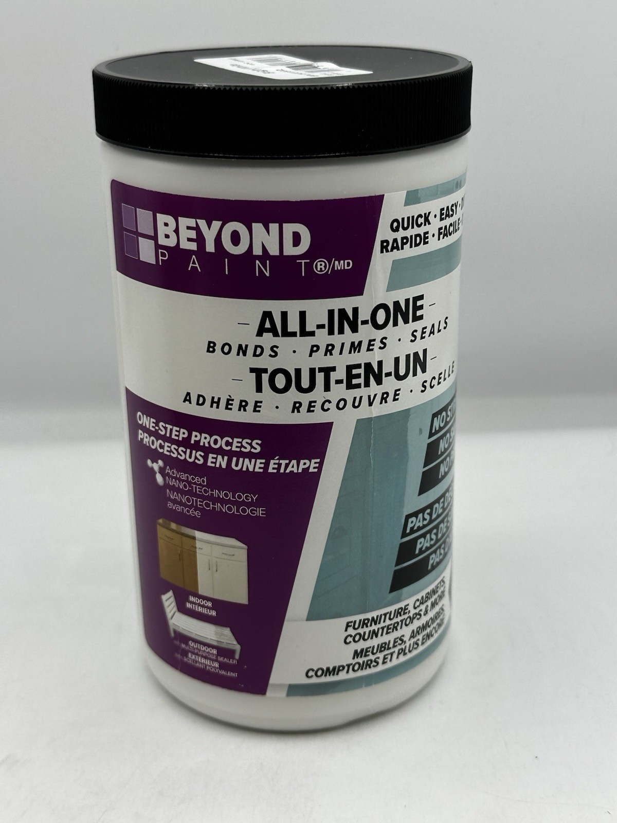 Beyond Paint All-In-One Bright White Cabinet Furniture Paint Quart 32oz