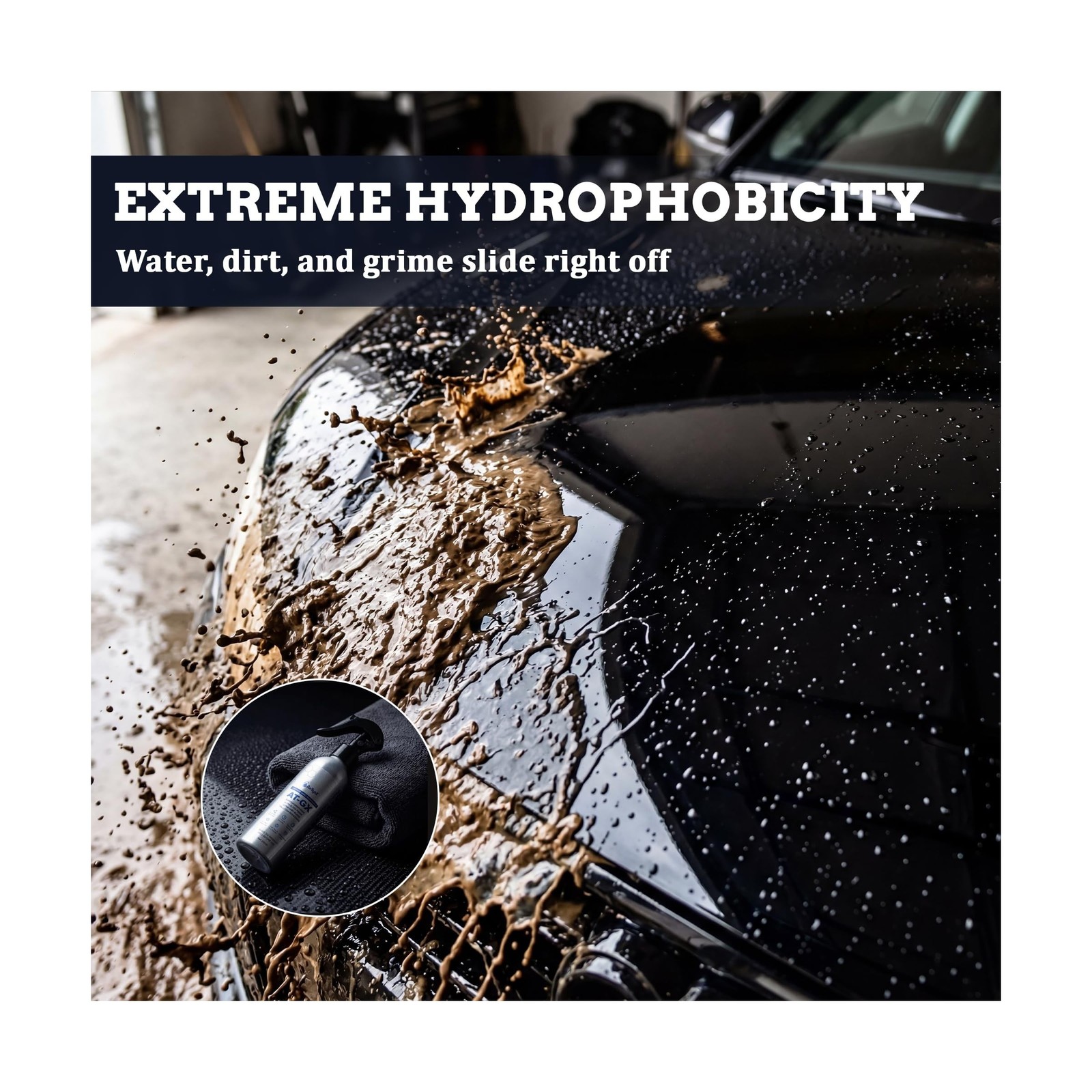 AirTighT Advanced Graphene Ceramic Coating 200ml AT-GX Nano Protectant Long-L…
