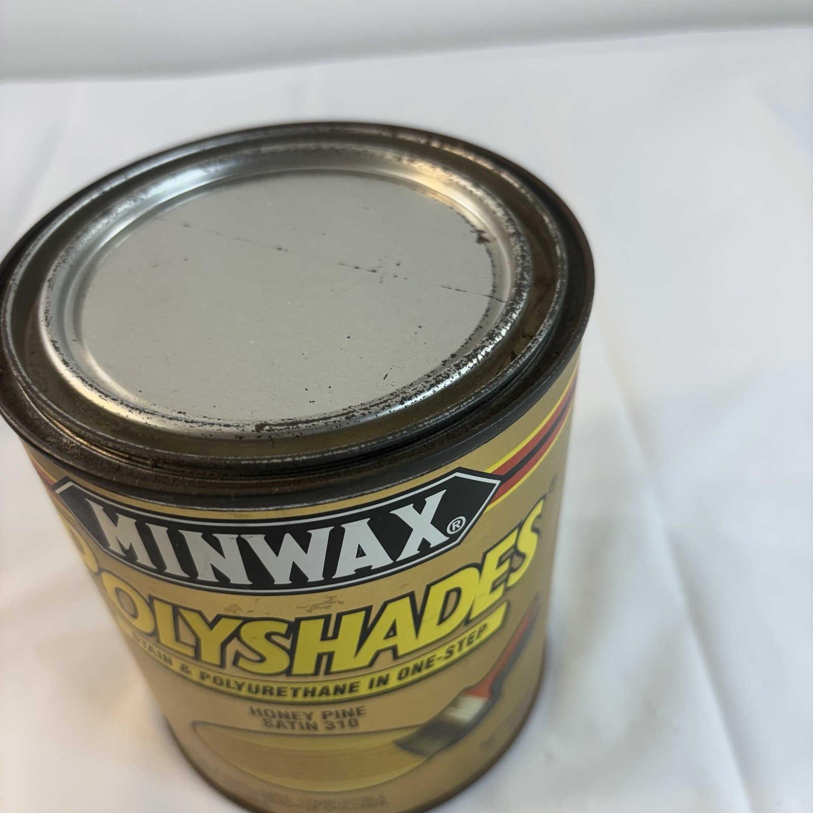Minwax Polyshades Wood Stains, Satin Honey Pine 1 qt. 310 Made In The USA Vtg.