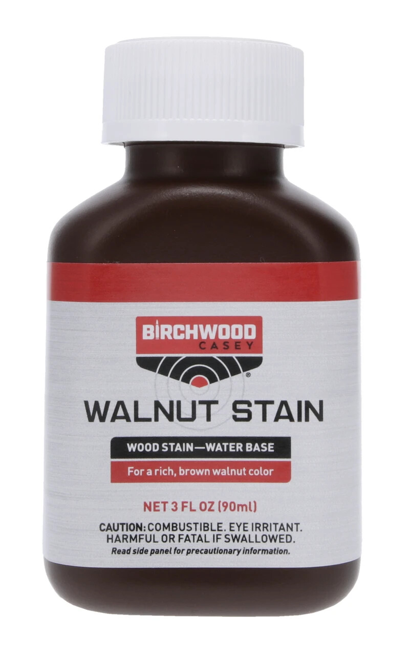 Birchwood Casey® Walnut Wood Stain, For a rich brown walnut color, SHIPS FREE