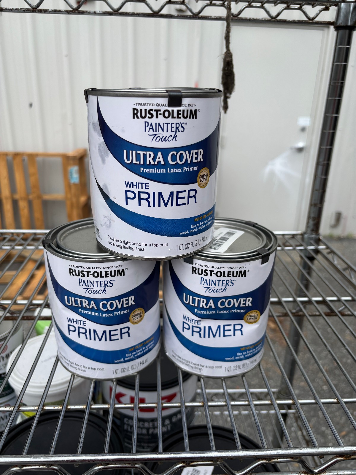 Rust-Oleum 224430T Quart Latex Primer – Quart