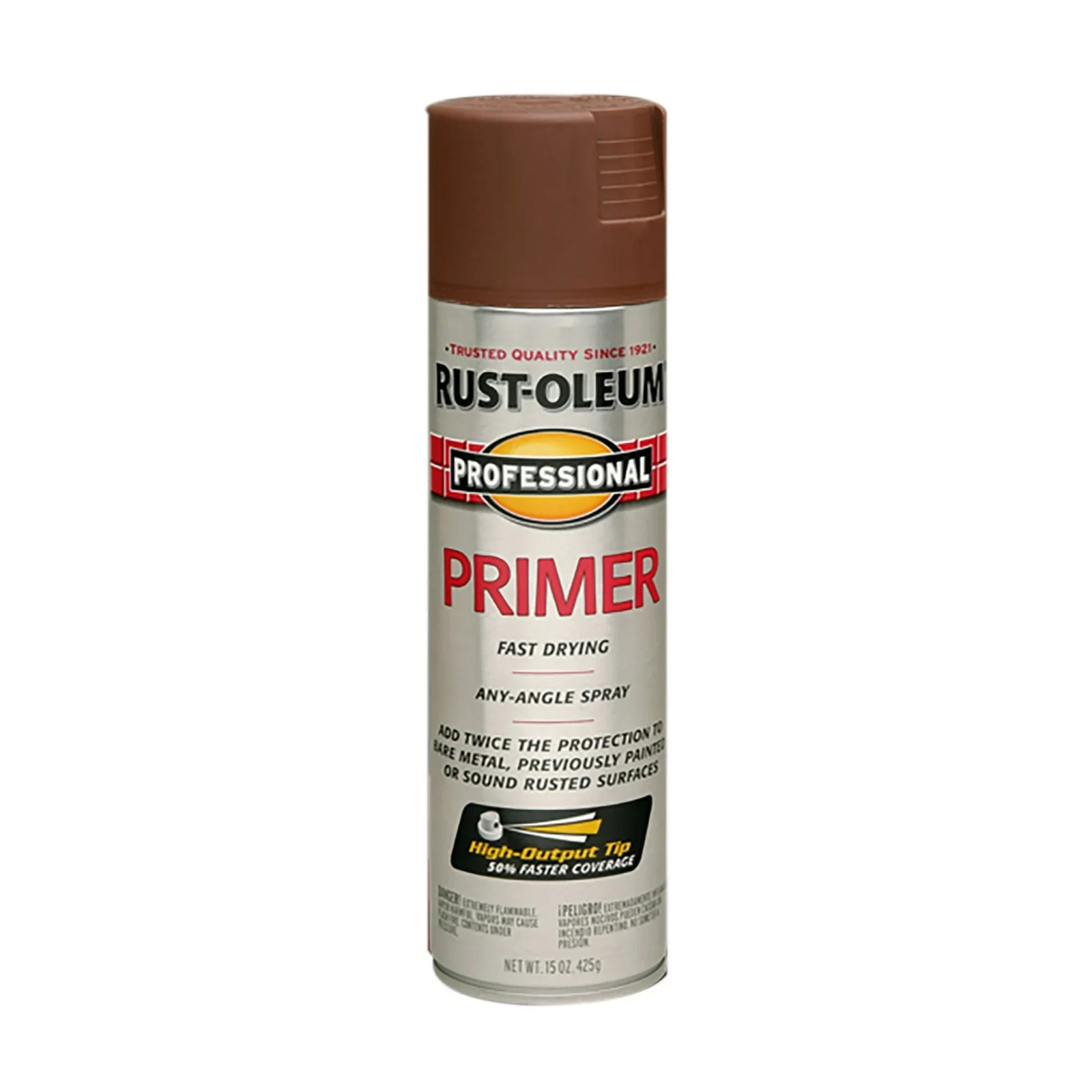 Rust-Oleum Fast Drying Any Angle Primer, Red 15oz, Professional primer