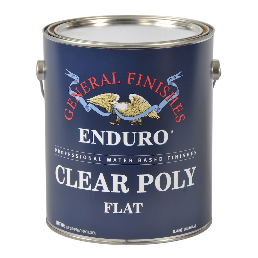 General Finishes GF-CP-1 Flat 1 Gallon Interior Clear Water Base Poly