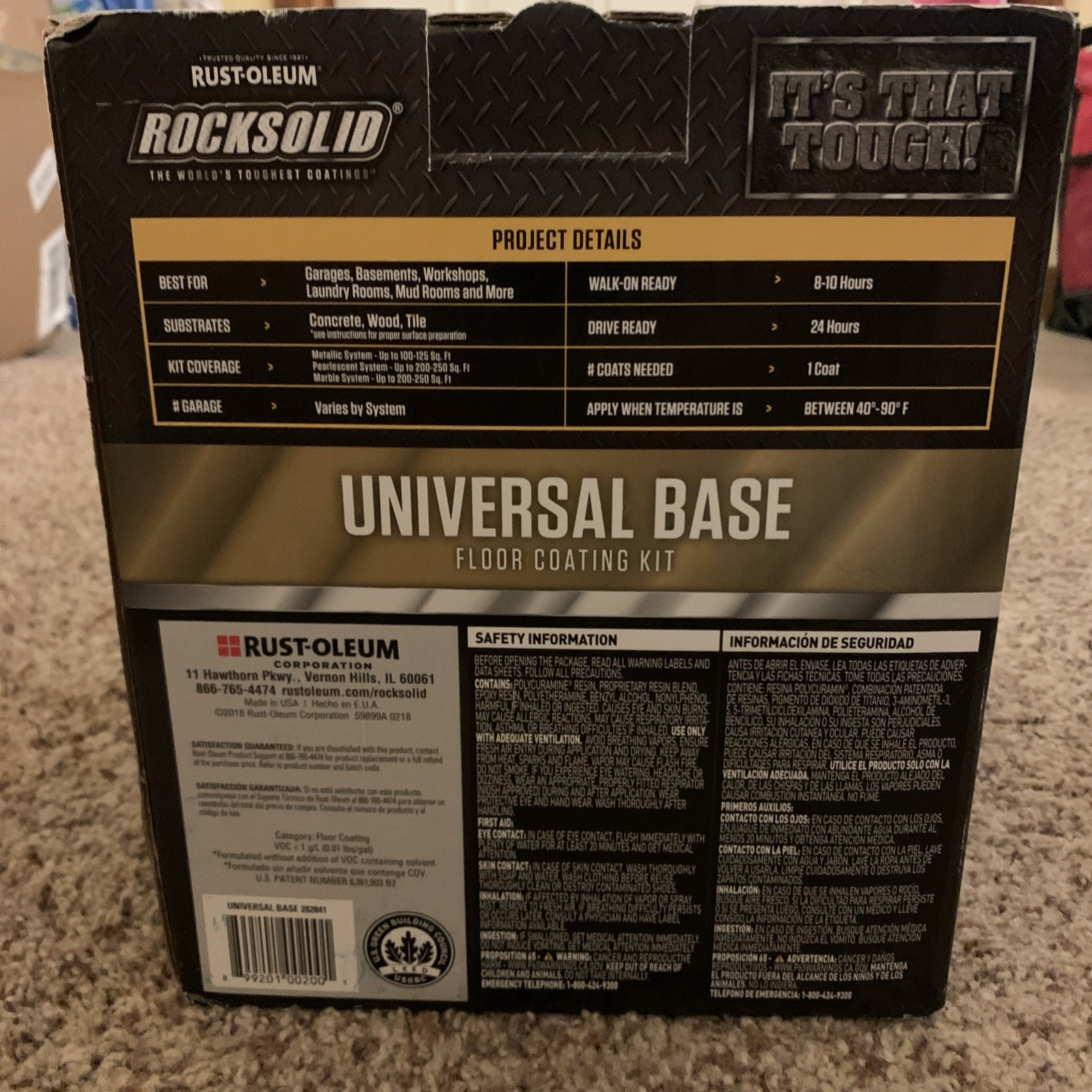 Rocksolid Universal Base Floor Coating Kit