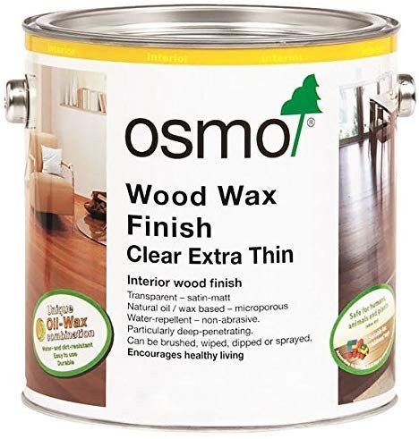 Wood Wax Finish Extra Thin, 1101 Clear – .125 Liter