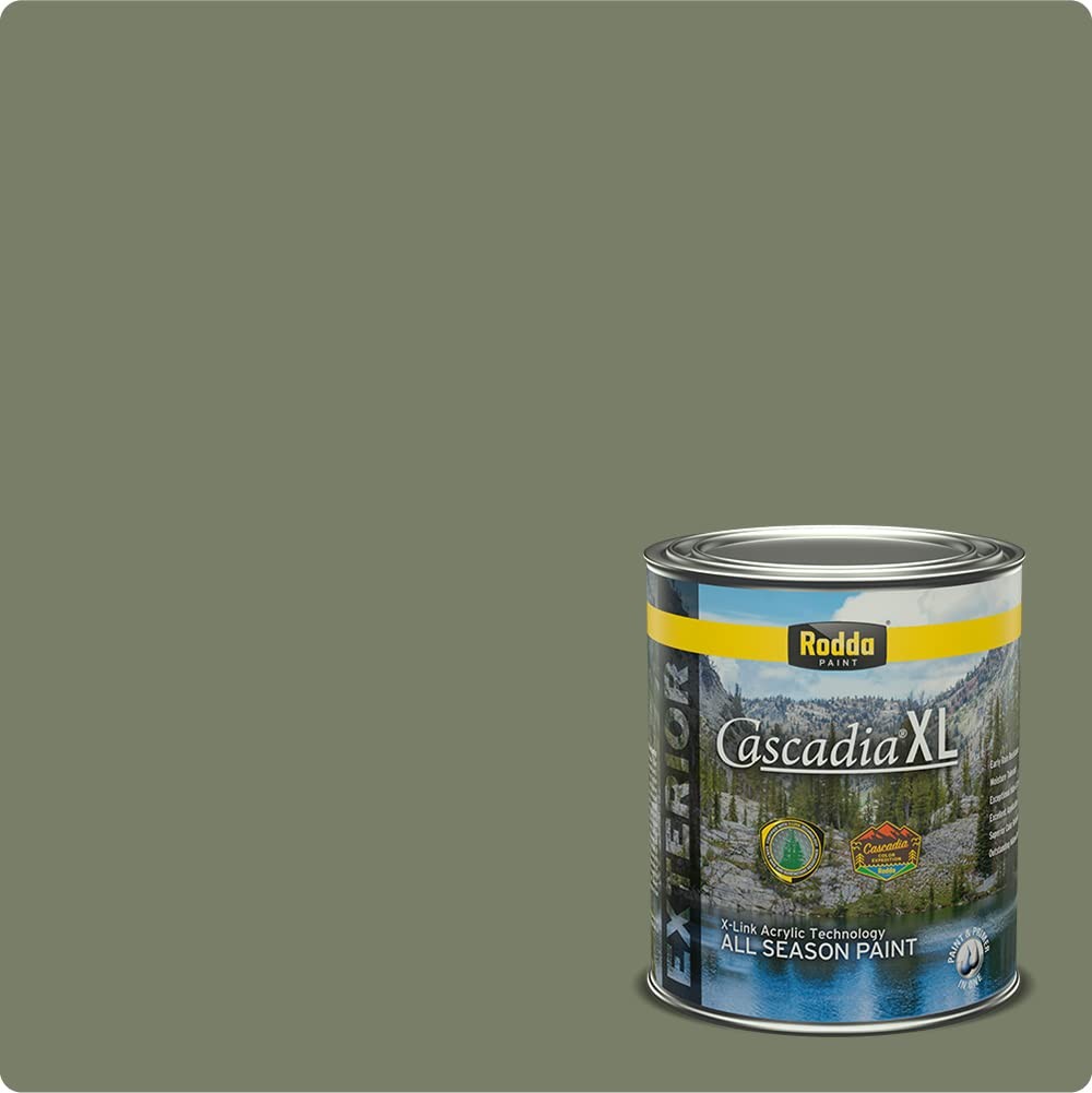 Rodda Paint Cascadia Xl Exterior Velvet All Seasons Paint Premiumr In One Quart