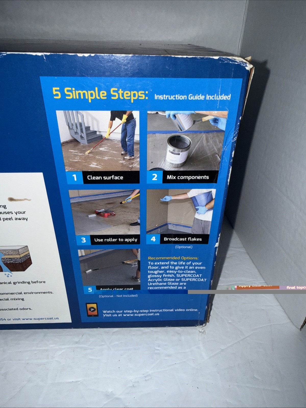 Super Coat Professional Strength, Floor Coating Epoxy Garage Floors Sandstone