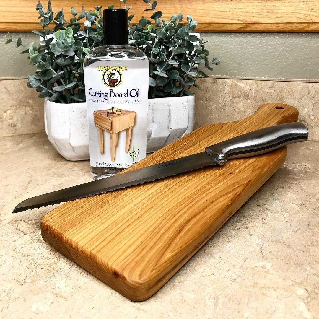 HOWARD Butcher Block Conditioner and Cutting 12 Fl Oz (Pack of 1), Multicolor
