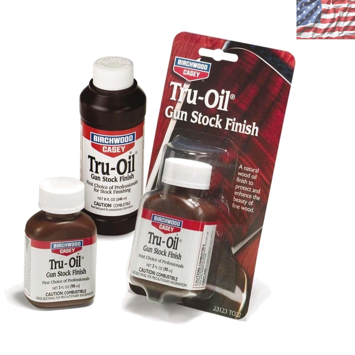 3oz Tru-Oil Gun Finish – Rich Color, Fast-Drying, Water-Resistant Formula