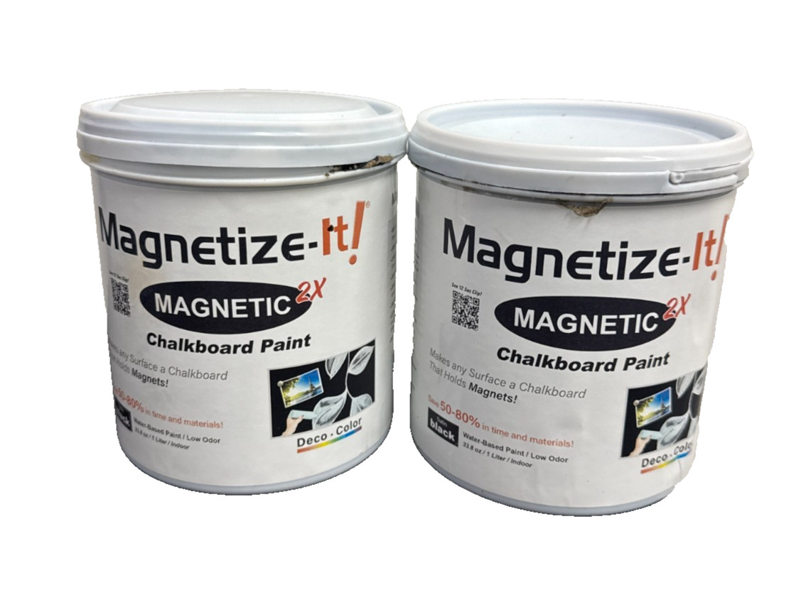 Magnetize-It! Magnetic Chalkboard Paint (Water Based) 2L