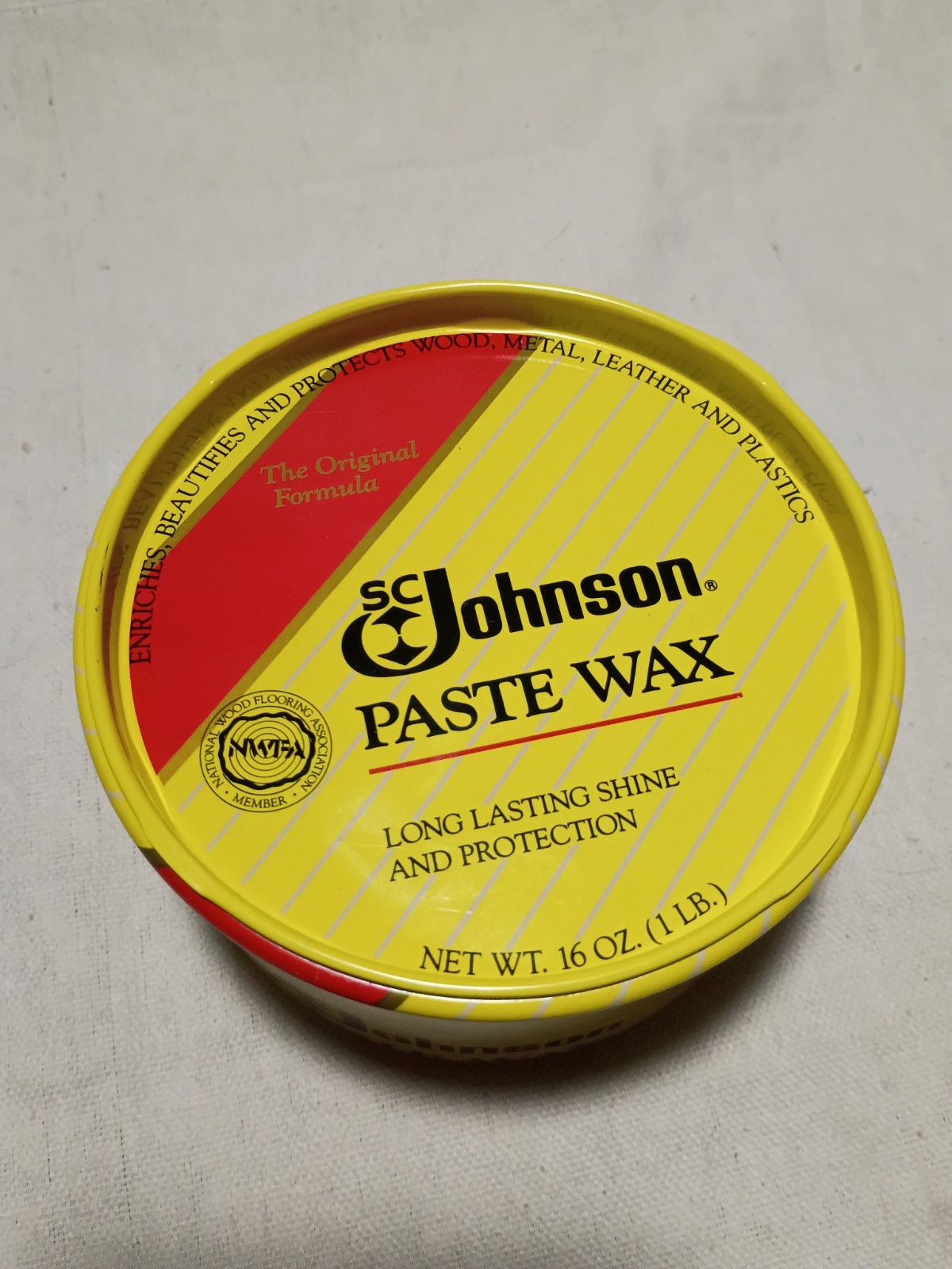 SC JOHNSON Paste Wax 16 Oz. 100% Full