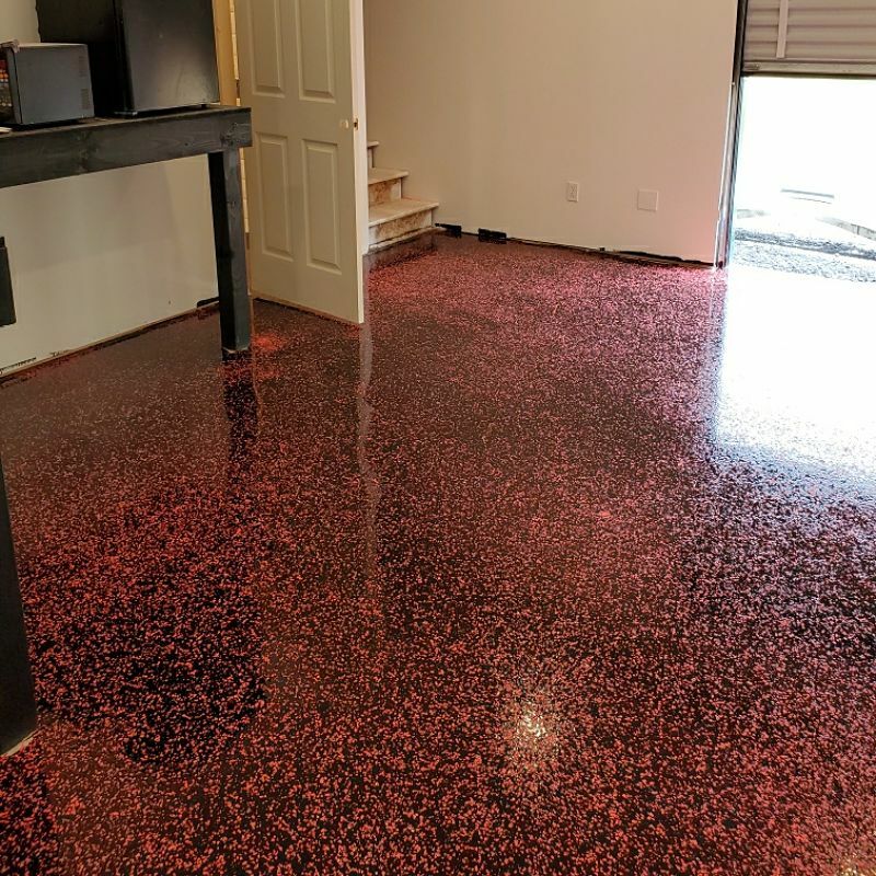 Florescent (Black Light) Flakes for Epoxy, Polyaspartic, Urethane Coatings