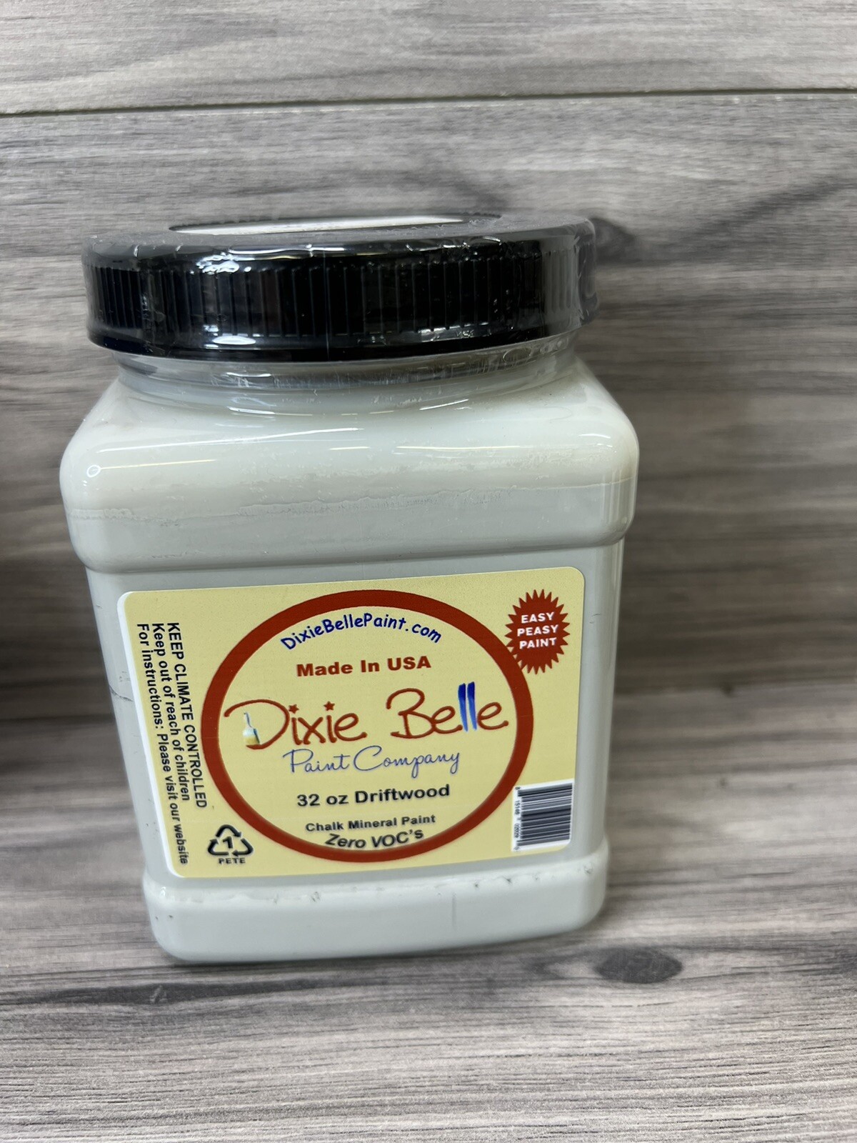 DIXIE BELLE Chalk Mineral Paint DRIFTWOOD 32 oz.–BRAND NEW