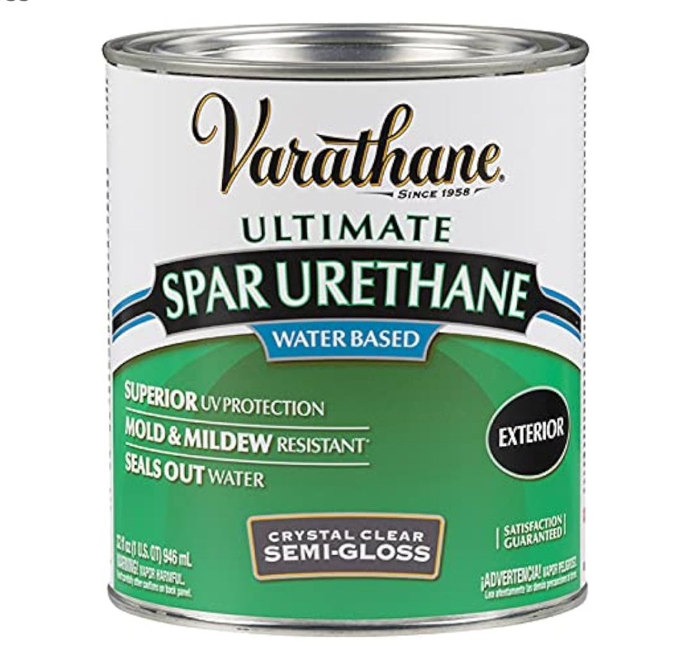 Varathane Ultimate Semi-Gloss Clear Water-Based Spar Urethane 1 QT – Pack Of 2