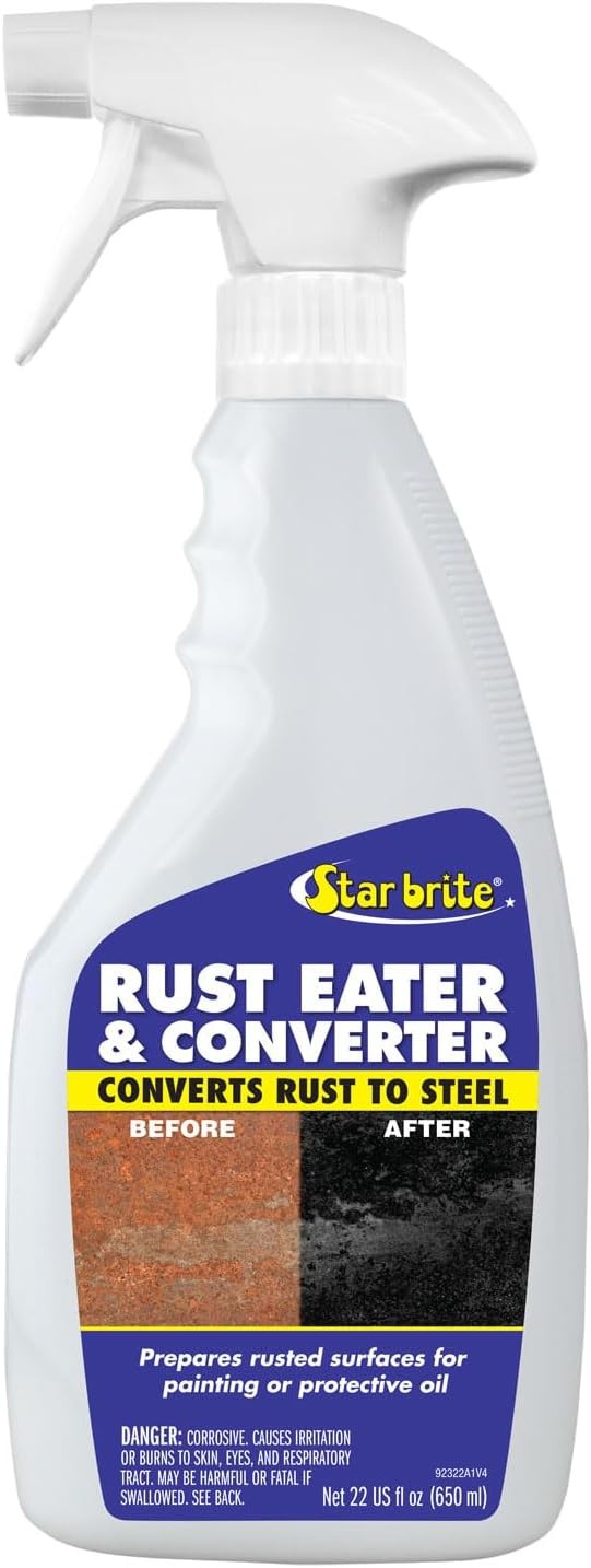 Star brite Rust Eater & Converter – Chemically Converts Rust Into Steel
