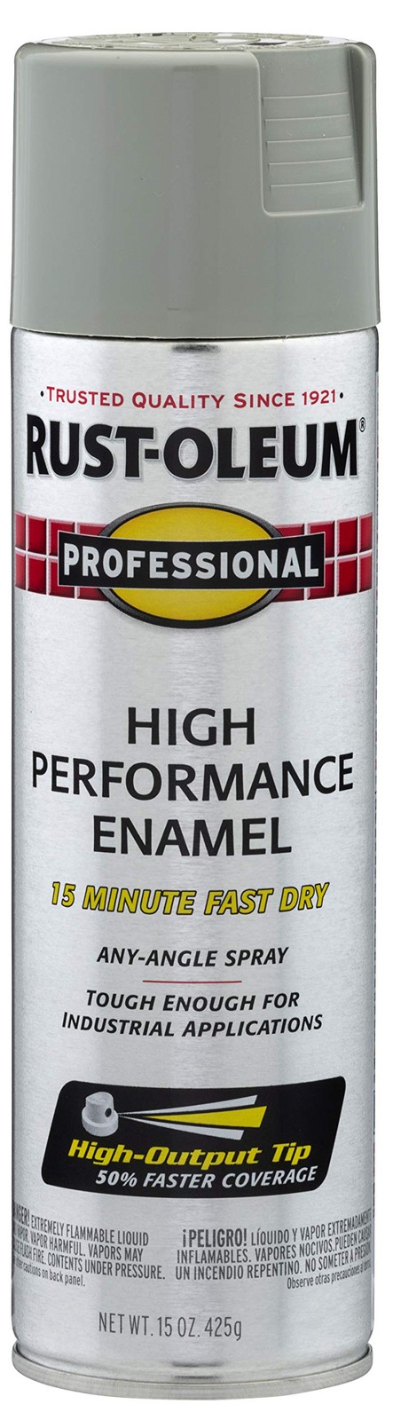 Rust Oleum Professional 14 Oz Enamel Spray Paint For Metal Wood Concrete