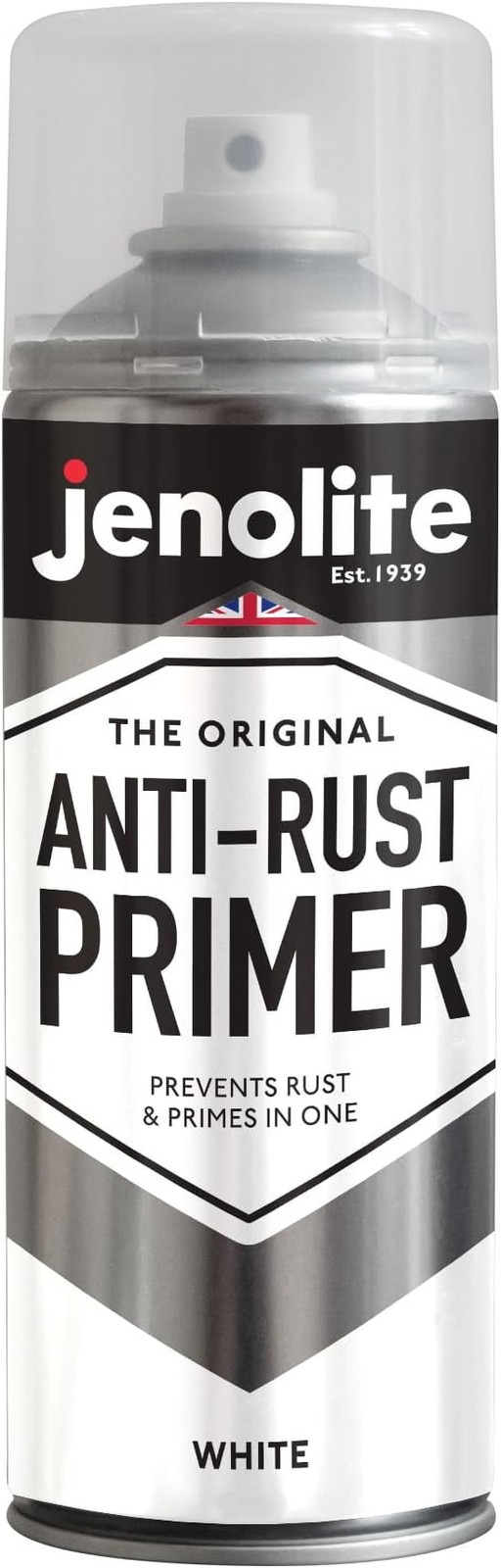 JENOLITE Anti-Rust Primer Aerosol | WHITE | High Performance Protection Metal…