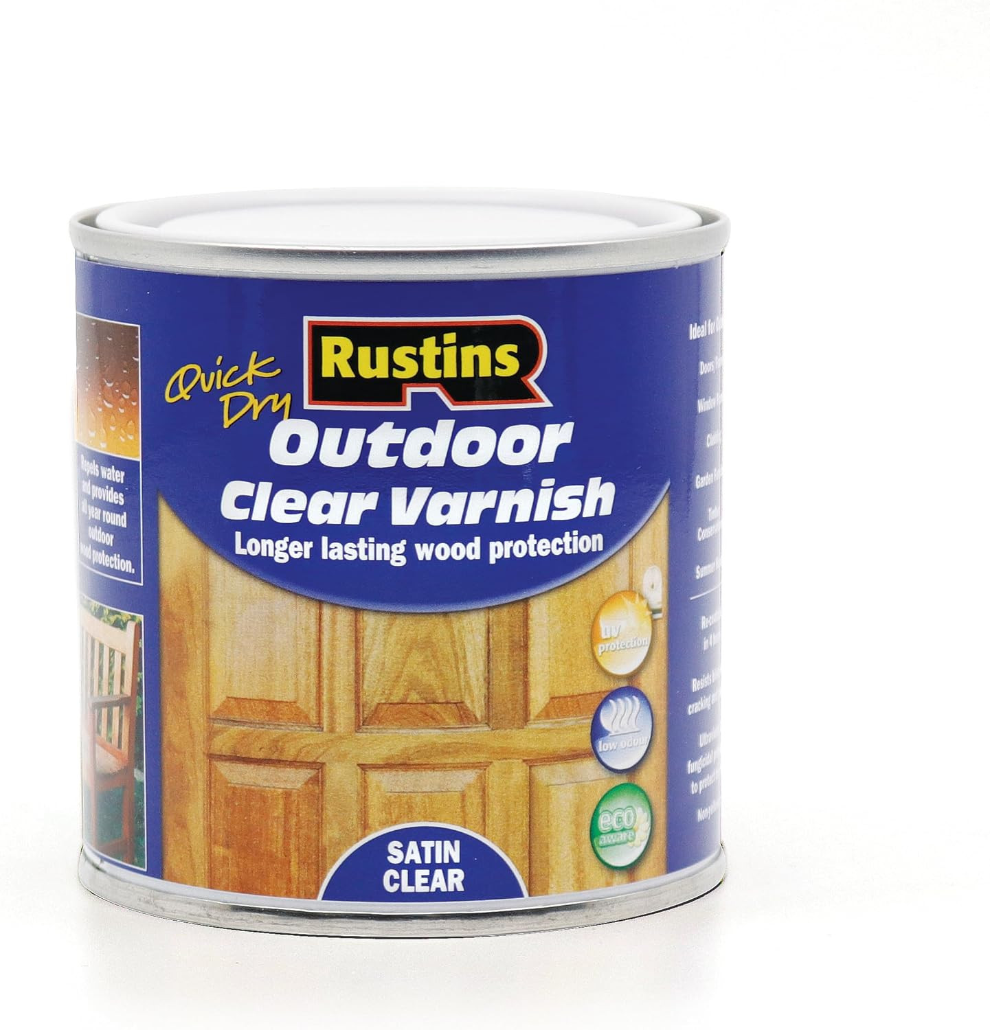 250Ml Outdoor Varnish Satin, Clear