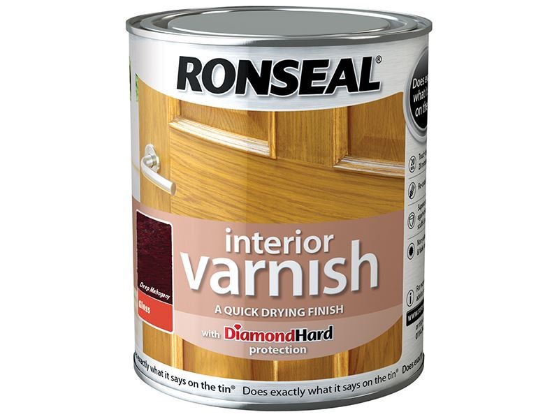 Ronseal – Glossy Mahogany Interior Varnish