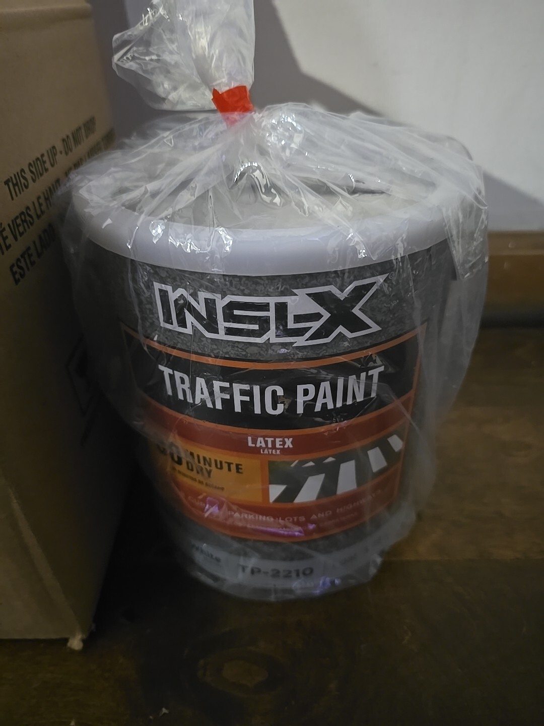 INSL-X TP221009A-01 Acrylic Latex Traffic Paint, 1 Gallon, White