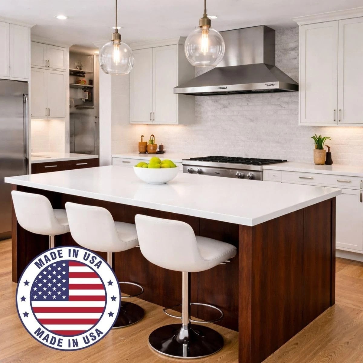 Easy Epoxy Countertop Paint Kit White Quartz High-Gloss Finish 35 Sq Ft