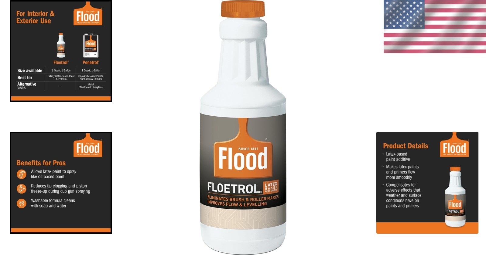 Clear Latex Paint Additive – 1 Quart to Enhance Coverage & Reduce Brush Marks