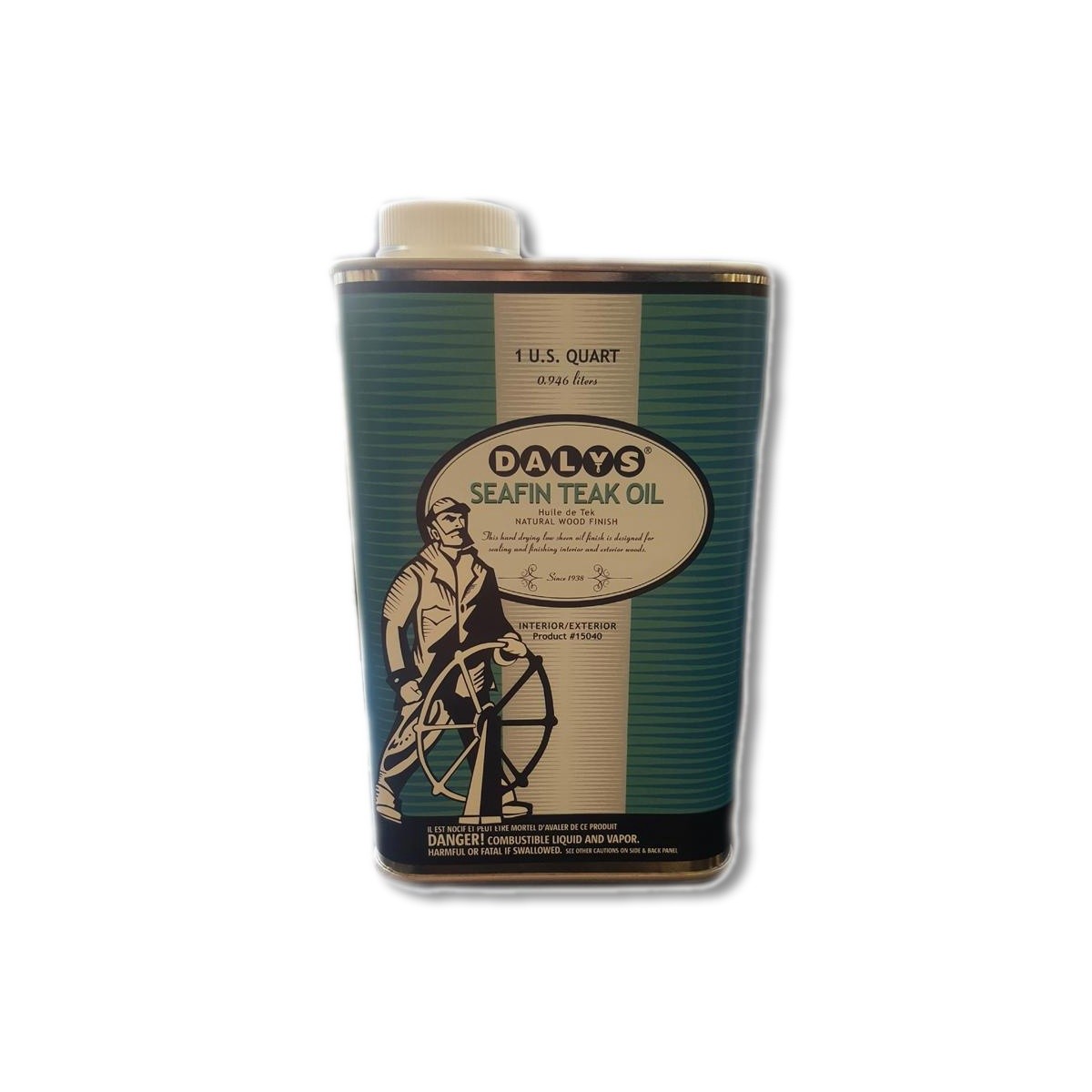 DALYS SeaFin Teak Oil Finish Amber 1qt 15040