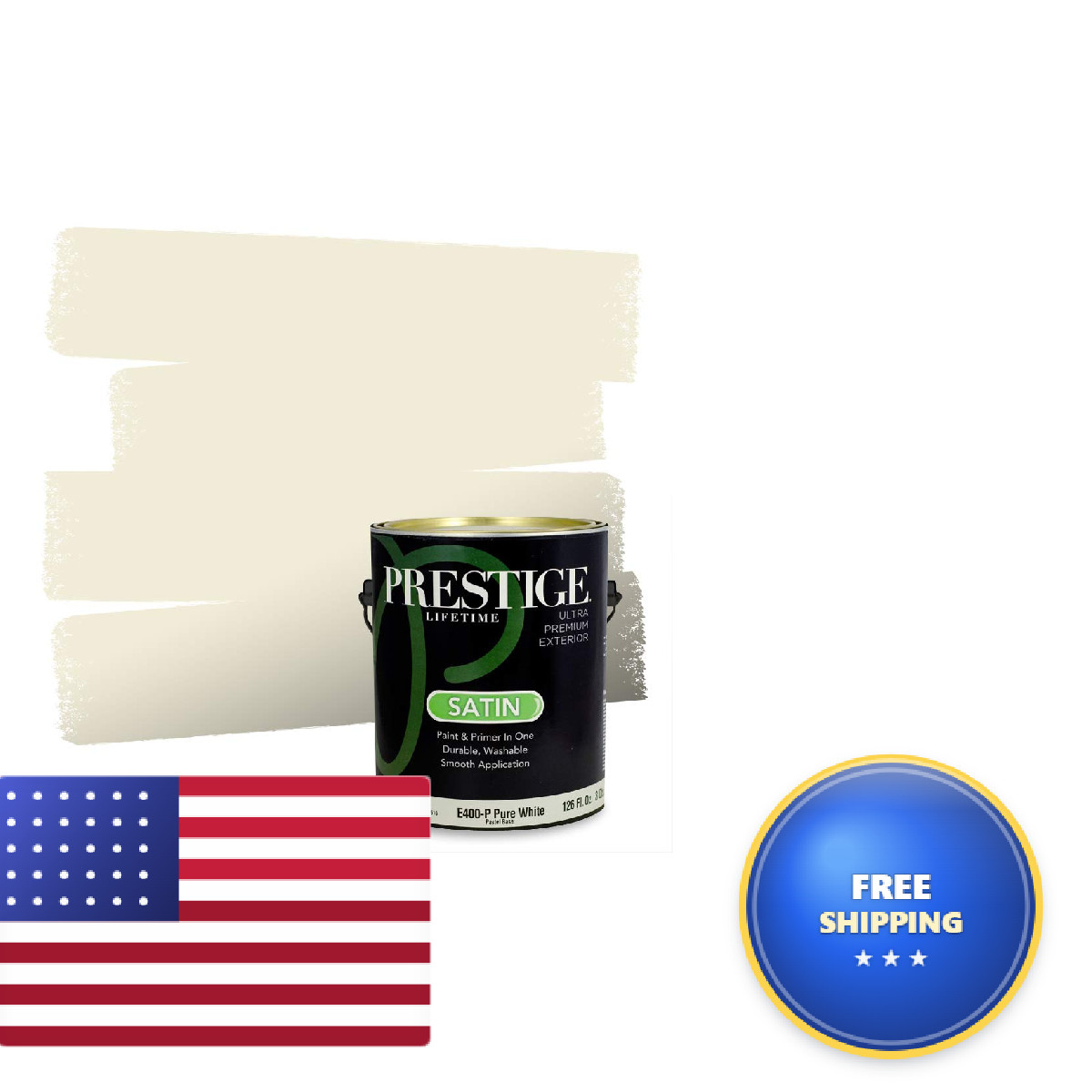 Prestige Paints Exterior Paint And Premiumr In One 1-Gallon Satin Comparable