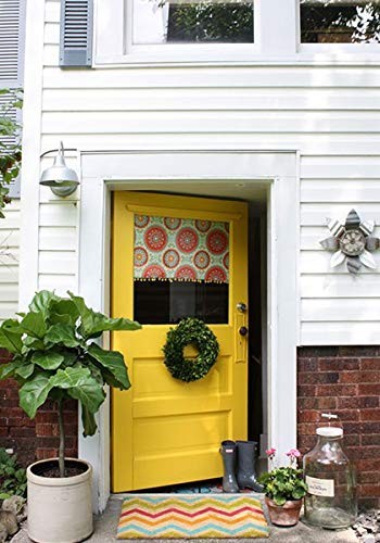 Modern Masters 275273 Front Door Paint, 1 Quarts, Satin Happy