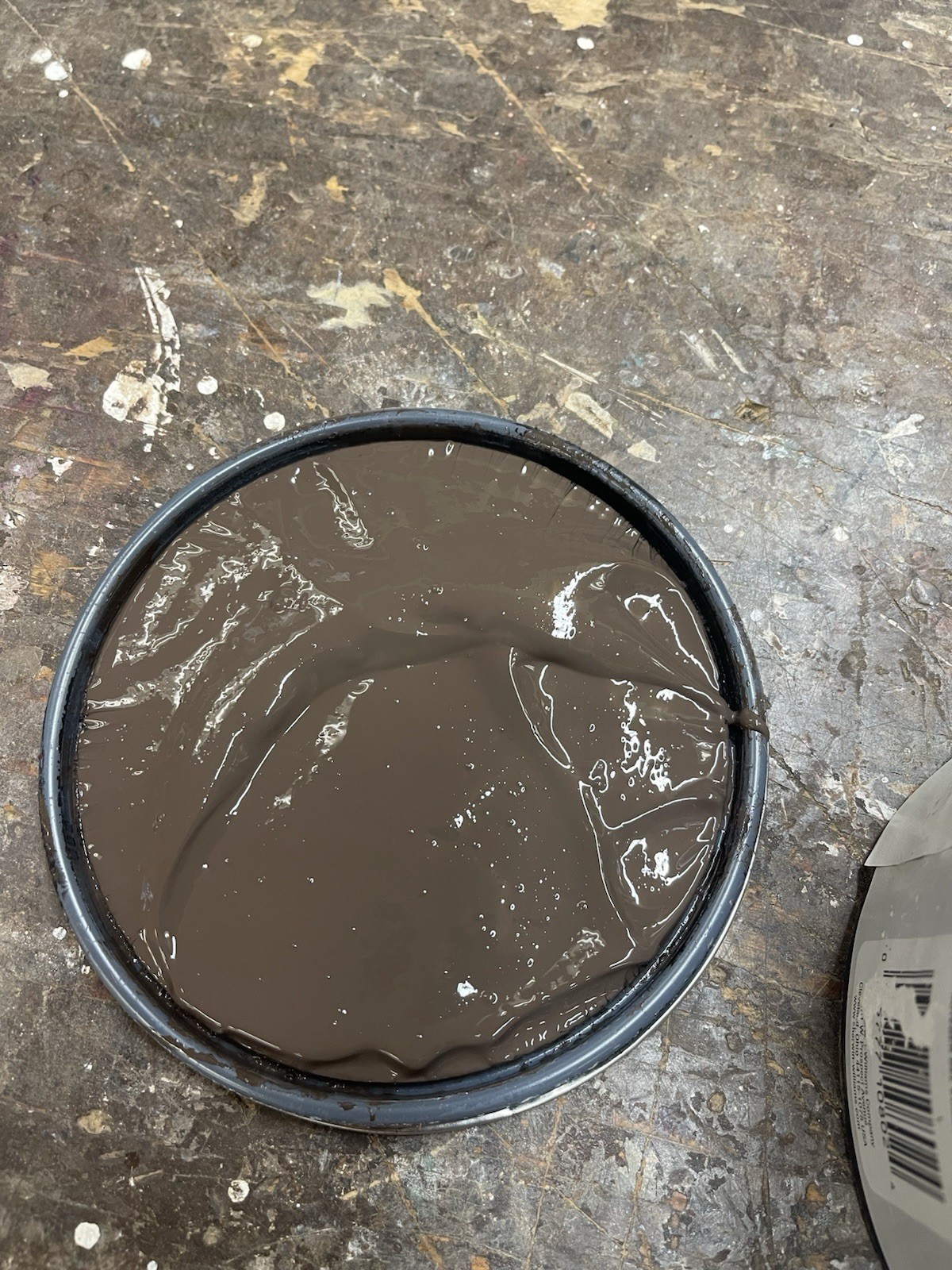 Sherwin Williams Emerald Exterior Satin Acrylic Paint/Custom Dark Brown