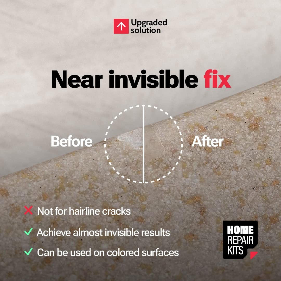 Repair Kit for Granite, Marble, Quartz, Tile, Countertop Ceramic Surfaces