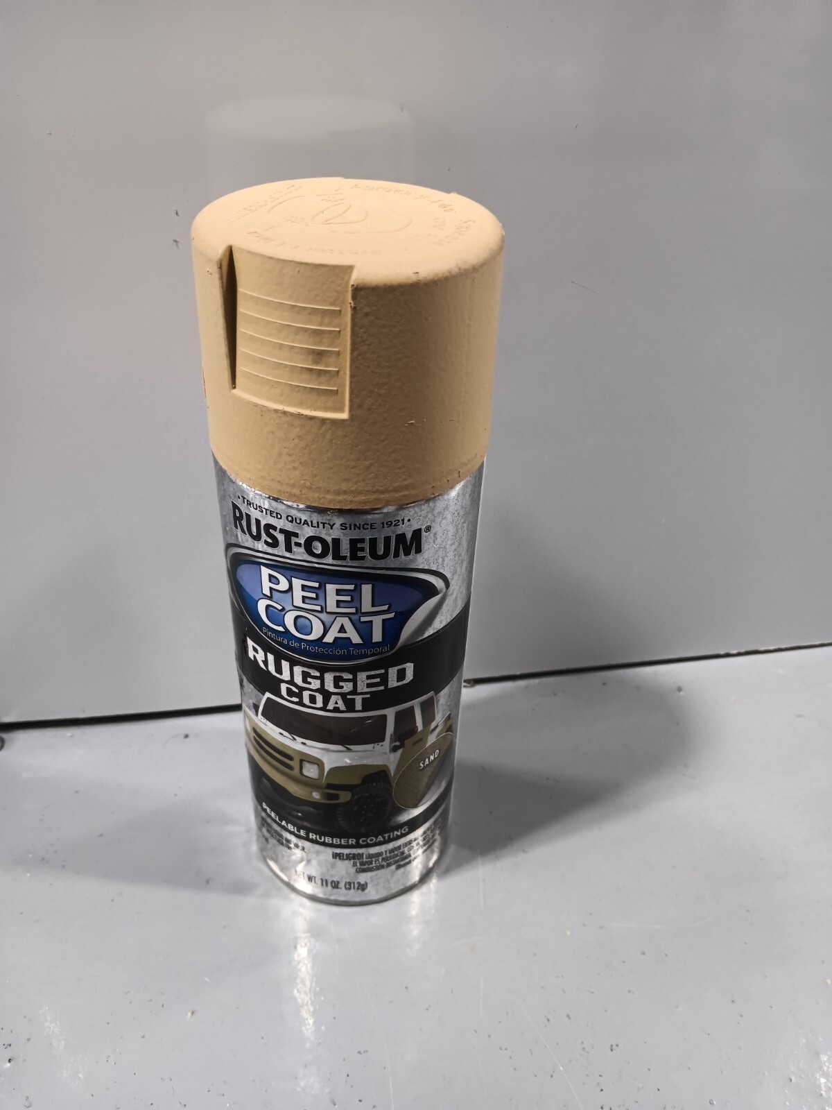 RUST-OLEUM Spray Peel Coat Peelable Rubber Coating Gloss Sand 11 Oz