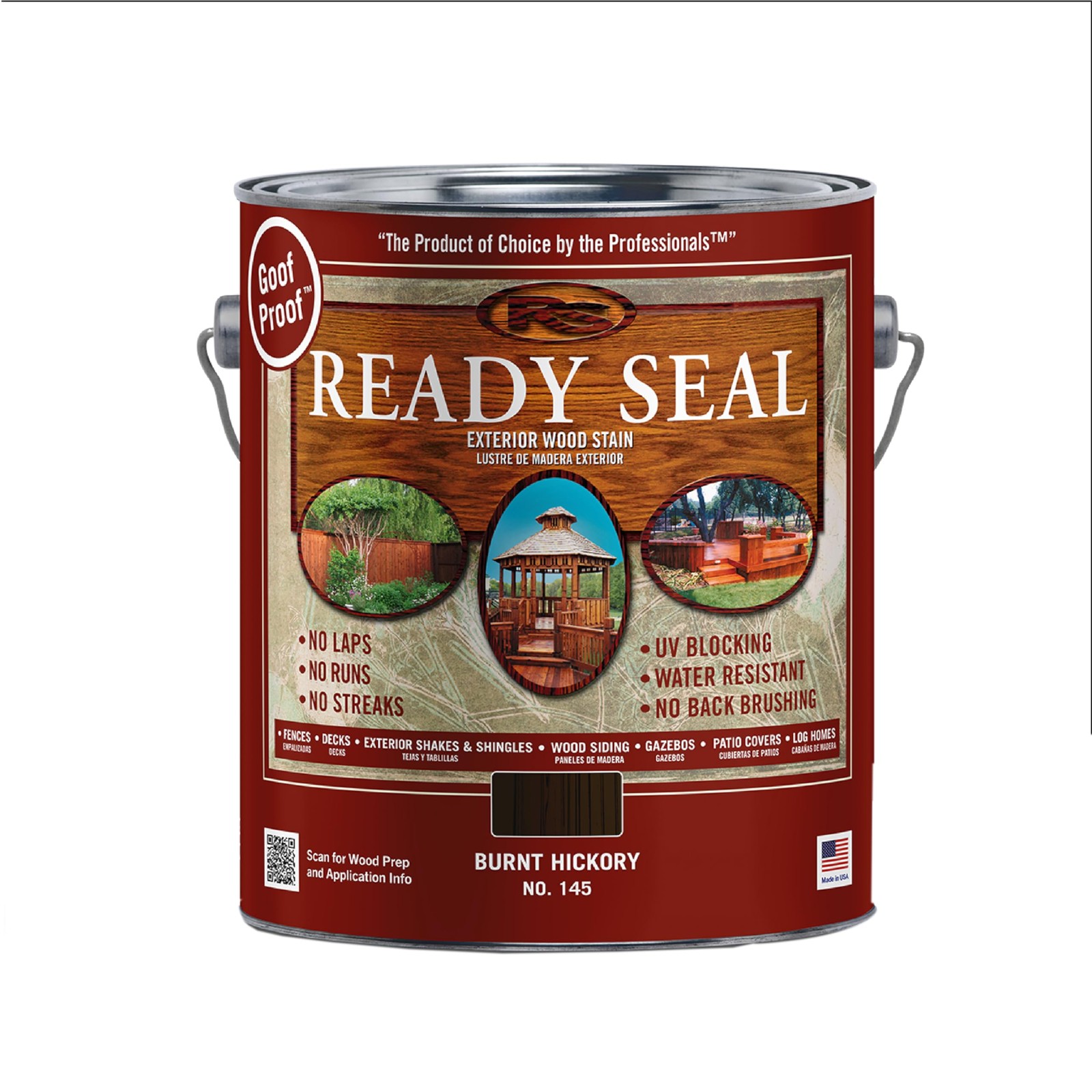 Exterior Wood Stain | Semi-Transparent Oil-Based Formula | Professional Grade…